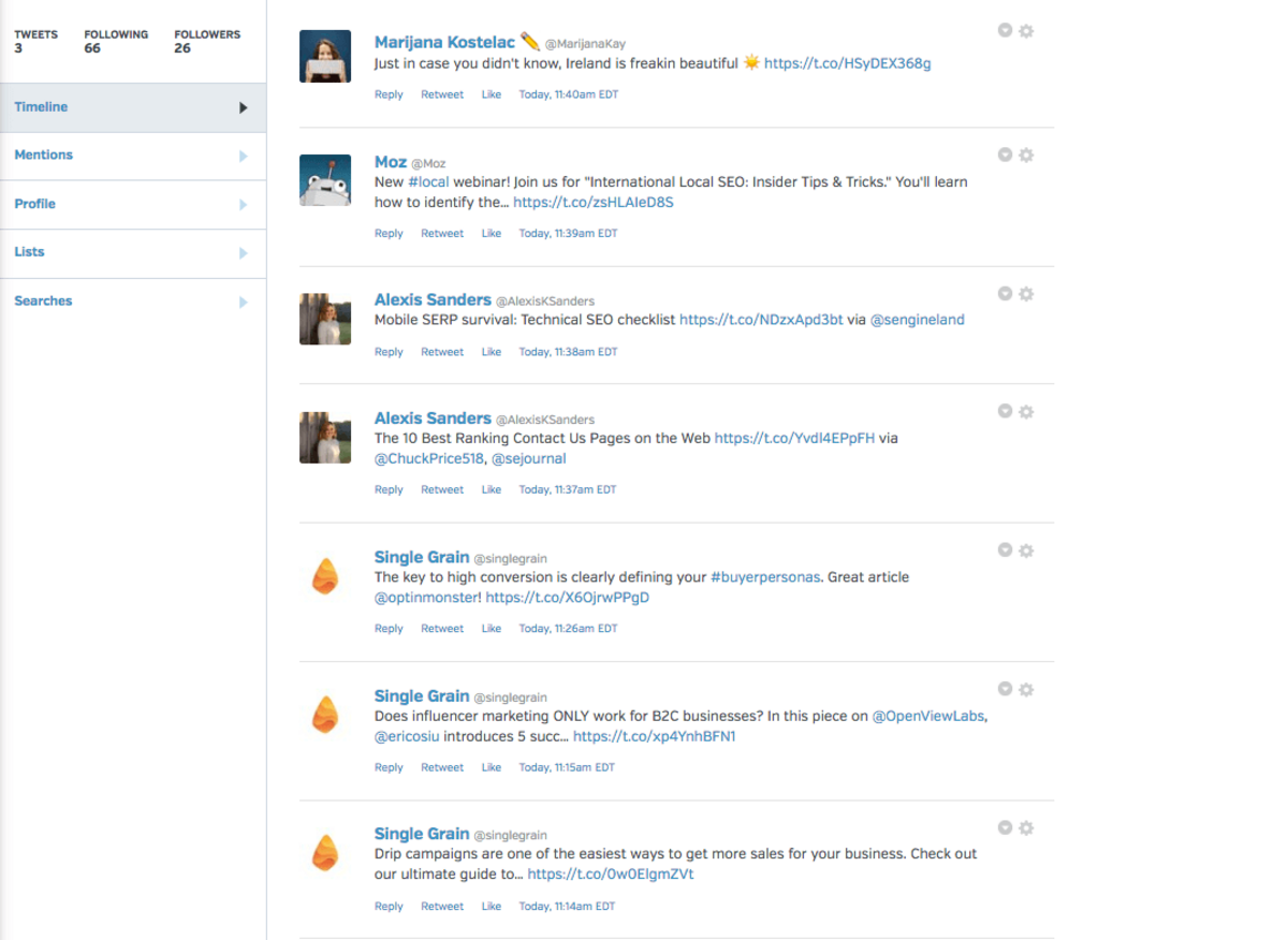 Raven Tools - Social Media Monitoring