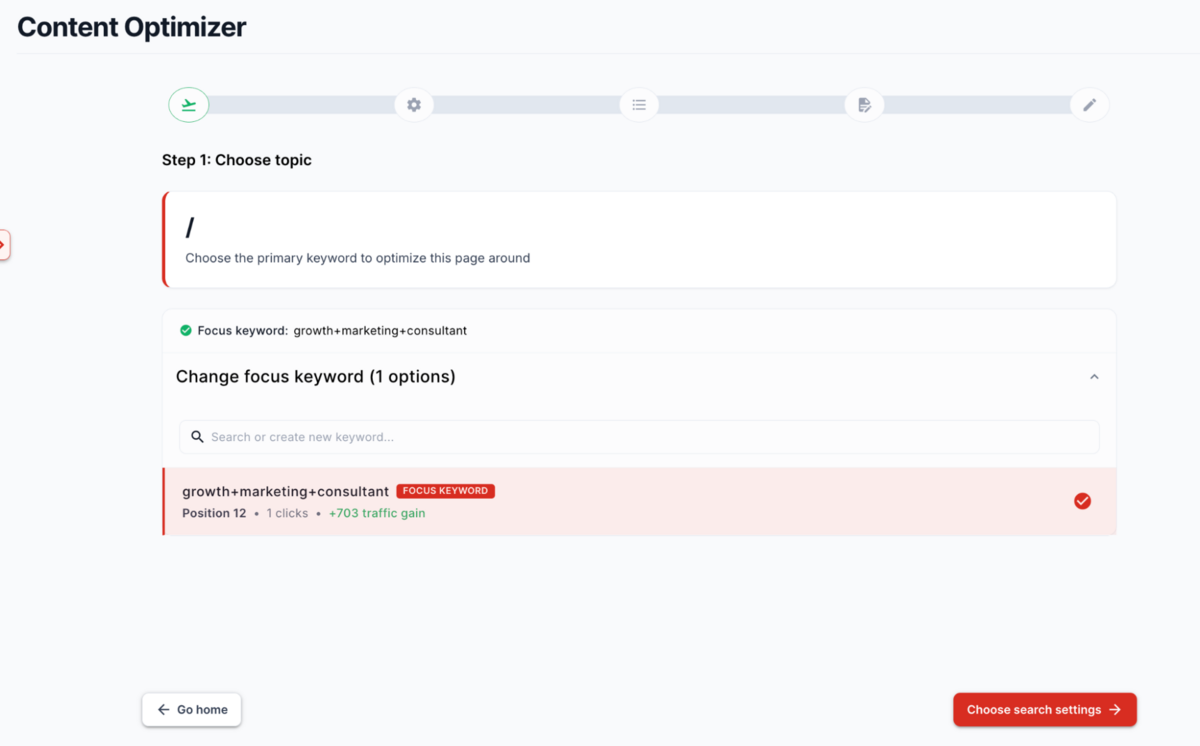 content raptor - content optimiser