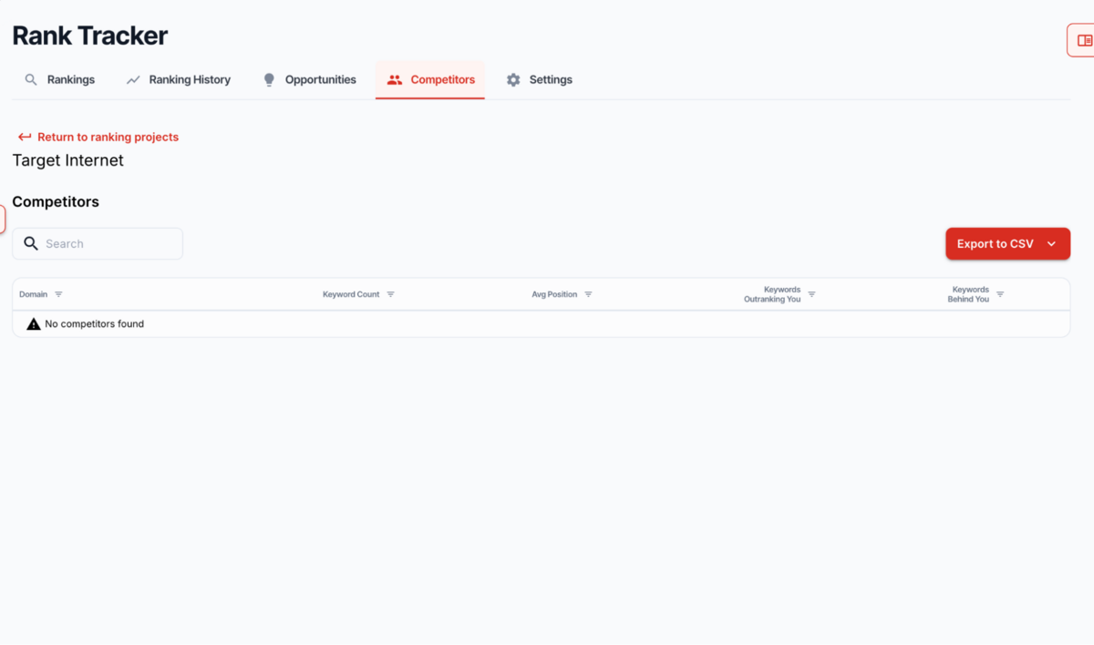 content raptor screenshot
