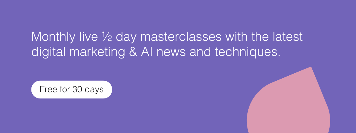 Join Target Internet for Live Masterclasses