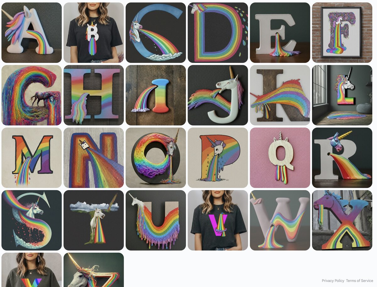 Example of GenType Font